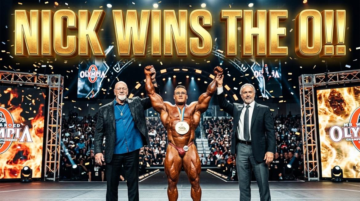 Nick Walker Crowned 2026 Mr. Olympia!!