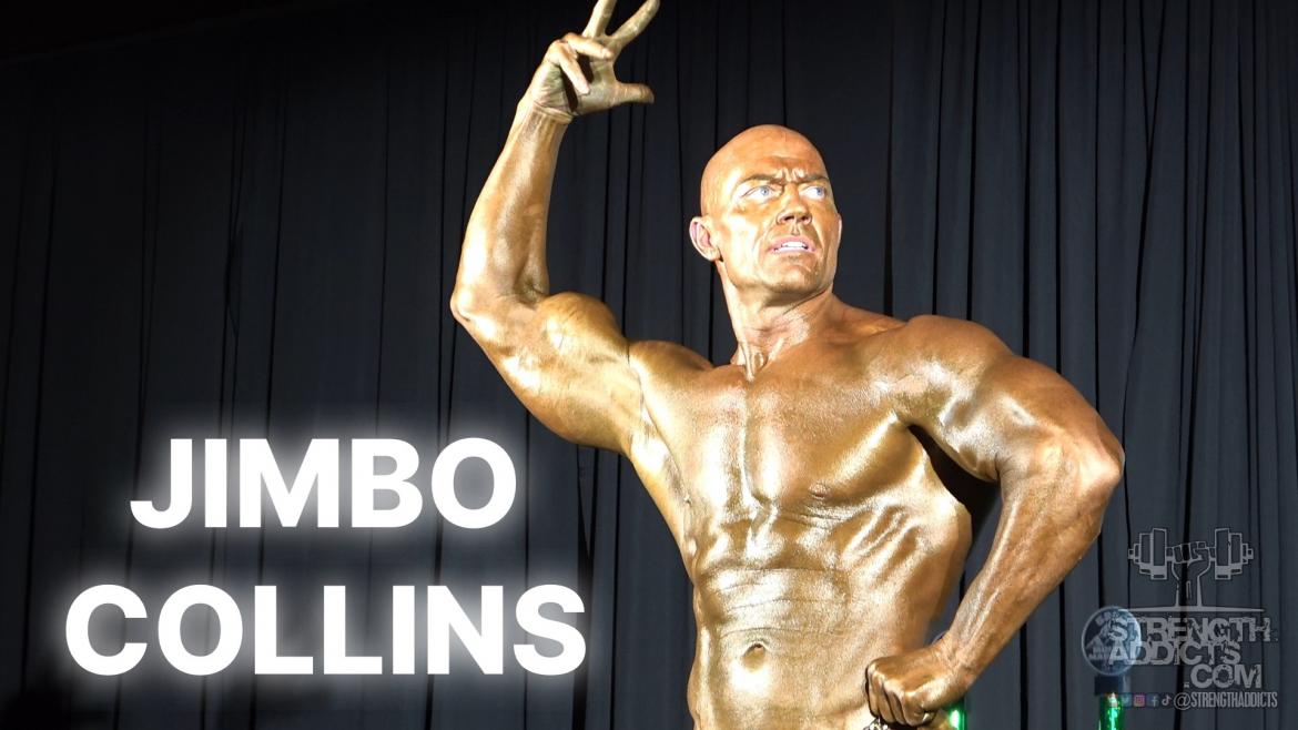 NGA Legend Jimbo Collins Poses With Intention
