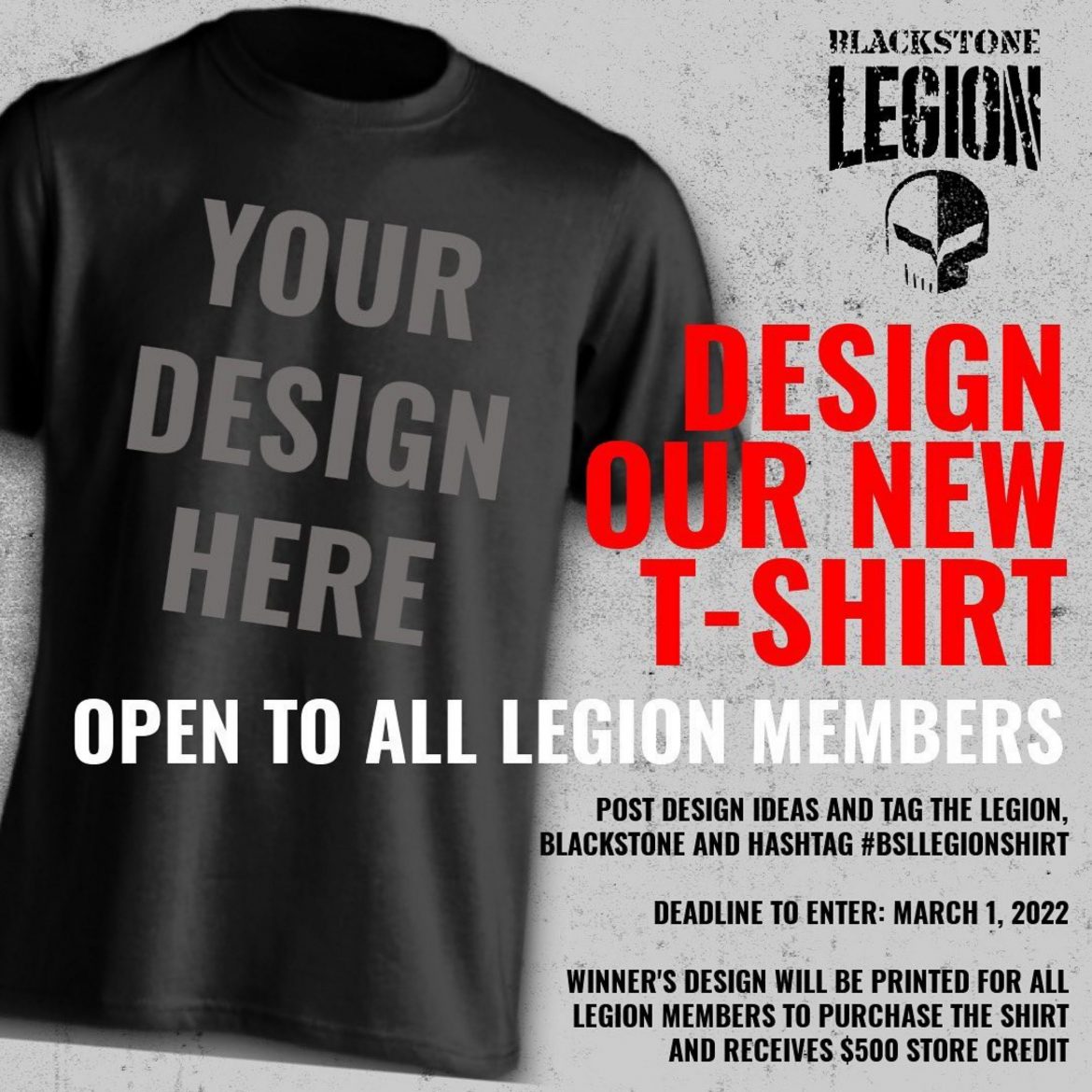 Design The Legion Shirt!