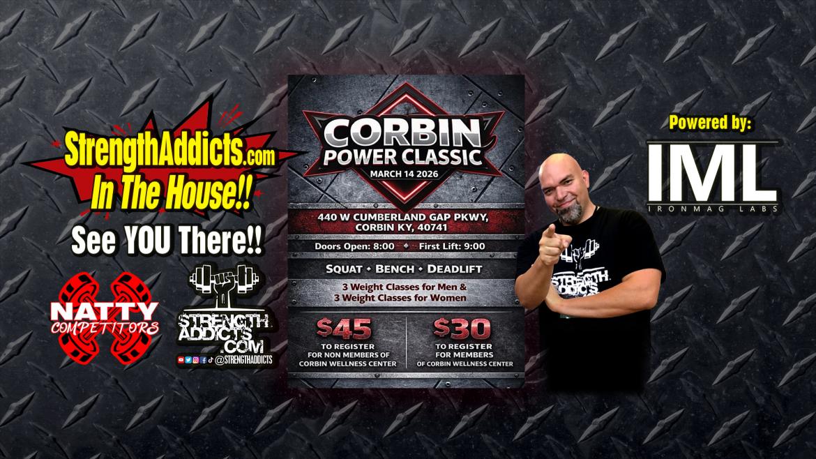 2026 CORBIN POWERLIFTING CLASSIC