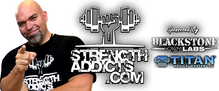 StrengthAddicts.com with Christian Duque sponsored by Blackstone Labs & Titan Medical Center